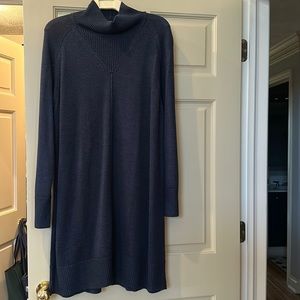 Navy Sweater Dress sz L